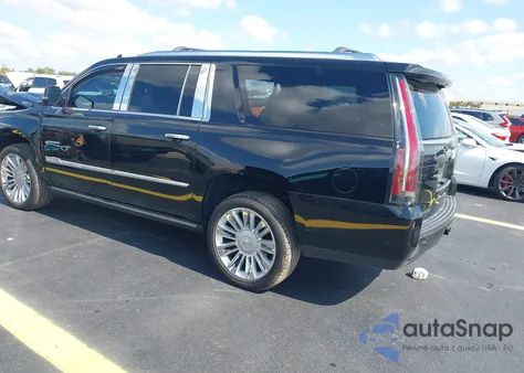 2017 Cadillac Escalade Esv Platinum из США, поврежденный, VIN 1GYS4KKJ7HR341668